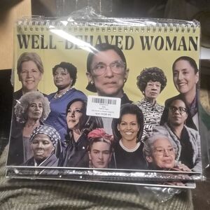 Inspirational Women Wall Calendar - Yellow